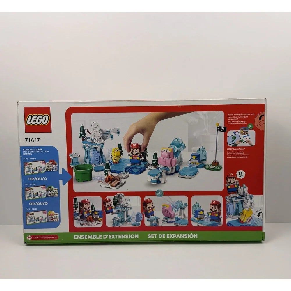 Lego 71417 Super Mario: Fliprus Snow Adventure 567 pcs/pzs